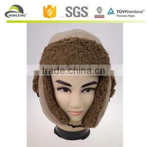 Custom Funny Crazy Winter Hats With Earflaps, Earflat 5 Panel Caps thumbnail-6