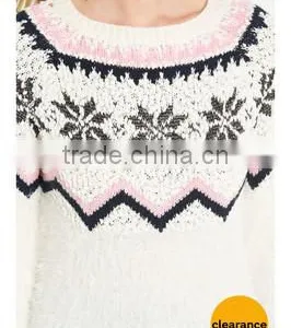 Beautiful Christmas Sweater With Long Sleeve for Women 2016 thumbnail-3