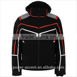 2016 Men's New Development Black Stripe Snowproof Ski Jacket thumbnail-1