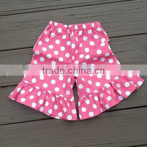 Baby Girl New Design Color Combination Shorts for Summer Plain Color Kids Shorts thumbnail-3