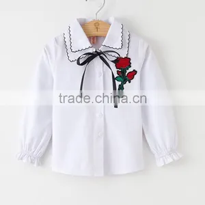 Zm50391b Autumn New Style Kids Clothing Long Sleeve Pure Cotton Lapel Trendy Children Shirt thumbnail-5