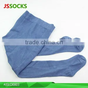 Grey Colored Girls Cotton Tights thumbnail-1