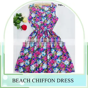 China Factory Wholesale Price Washable Custom Bohemian Printed Chiffon Dress Women Printed Fabric for Dress thumbnail-2