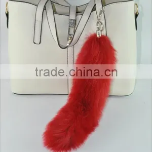 Manufacturers Supply Fox Tail Artificial Fur Tail Pendant Phone Pendant Bag Pendant thumbnail-2