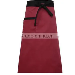Hotel Kitchen Promotional Advertising Terylene Black Half-length Work Order Processing Custom Logo Manufacturers Wholesale Apron thumbnail-2