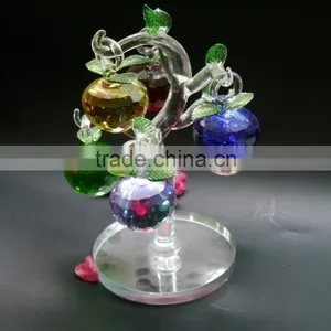 Unique Crystal Apple Treefor Wedding Gift and Home Decoration thumbnail-6