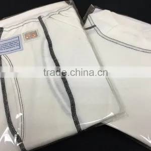 Soft Knit Aramid FR Antibacterial Deodorant Inherently Flame Retardant Blending Long Sleeve Crew Neck Top Underwear FIA Approved thumbnail-4