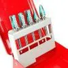 5pc Speedway Rotary Burr Set in Metal Case thumbnail-1