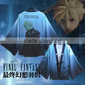 Final Fantasy Blue Cartoon Wholesale Cosplay Anime Costume thumbnail-1