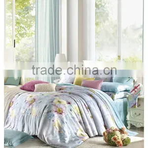 100% LuxuriousTencel Printed Bedding Set thumbnail-4