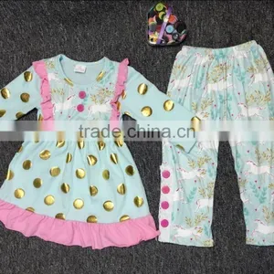 Girls Boutique Outfit Spring Baby Girl Clothing Bunny Floral Apron Dress Ruffle Outfit Kids Clothes Spring Boutique Chothes thumbnail-2