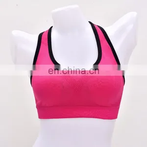 Wholesale Hot Sexy Custom Adjustable Plus Size Ladies Sports Bra thumbnail-3