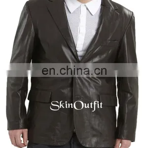 Mens Leather Blazers thumbnail-1