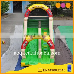 Toys for Kids Playground Dinosaur Inflatable Slide With the Painting thumbnail-2