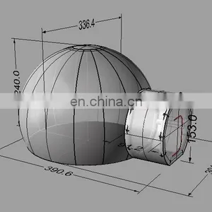 Hot Sale Inflatable Bubble Tent thumbnail-2