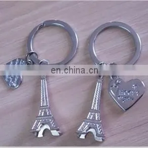 Eiffel Tower Wedding Aluminium Alloy Keychains thumbnail-1