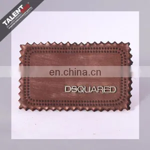 Custom Fashion Design Leather Patch Label for Jeans Garment thumbnail-5