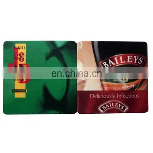 High-quality Logo Picture Print Oem Made Coaster Pulpboard thumbnail-1
