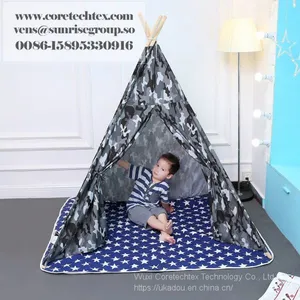 Popular 100% Cotton Canvas Fabric Wholesale Teepee Tent for Party thumbnail-2