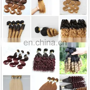 2016 New Ombre Remy Crochet Brazilian Human Hair Extension Factory Wholesale Crochet Braids With Human Hair thumbnail-5
