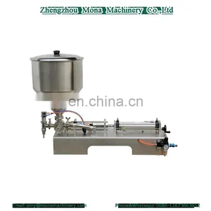 Best Seller Pneumatic Tomato Sauce Filler Filling Machine With High Quality thumbnail-1