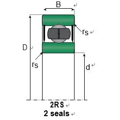 61813 16013 6013 6013 ZZ 6013 2RS 6213 6213 ZZ 6213 2RS 6313 6313 ZZ 6313 2RS 6413 Ball Bearing thumbnail-3