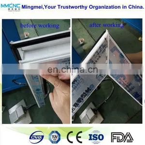 Mingmei Three Cutters CNC Corner Cleaning Machine for PVC Weeding Seam thumbnail-6