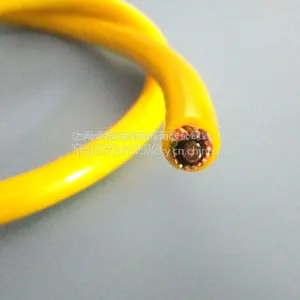 Yellow & Blue Sheath Good Bendability Cable Acid-base & Oil-resistant Cable thumbnail-3