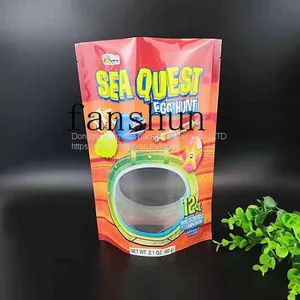 Printed Food Grade Stand-up Packaging Bags/self-sealing Snack Bags thumbnail-5
