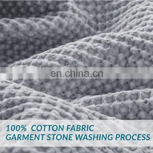 Nice Quality Durable 100% Cotton Wonderfully Soft Cotton Blanket For Home Decoration thumbnail-4