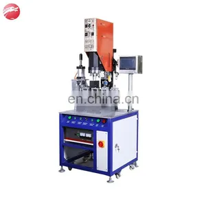 Ultrasound Kitchen Scourer Pad Sponge Welding Machine by Ultrasonic Riviting Sealing Welder Machine thumbnail-1