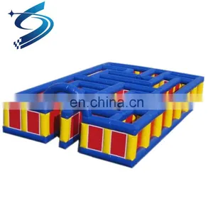 Commercial Inflatable Movable Maze Game Equipment for Beach Party,rental Adult Labyrinth for Amusement Park thumbnail-2