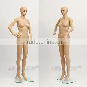 One Hand on Waist Female Plastic Mannequin thumbnail-6