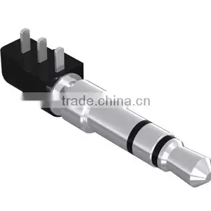 Barrel - Audio Connectors Phone Plug 54-00036 STEREO 3.5MM RA 3COND thumbnail-1