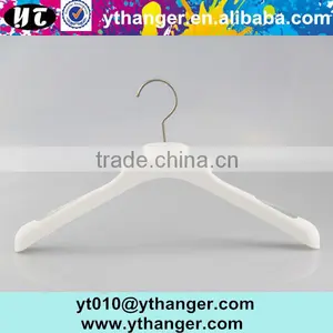 YY0465 Brand Shop Rubber Paint Nonslip Clothes Hanger Rubber Coated Coat Hanger With Notches thumbnail-4