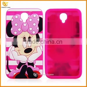 China Supplier Cute Cartoon Silicon Soft Cover Case for Alcatel OT6037 thumbnail-4