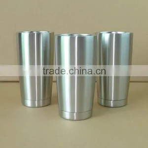 Pass Fda Test Stainless Steel Tumblers Mug With Plastic Lid YF-08-2 thumbnail-2