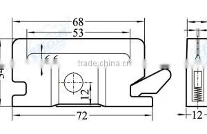04307 Handle Double Safety Lock Stainless Steel Ratchet Buckle Ratchet Lashing Belts Steel Handle Ratchet Tie Down Buckle thumbnail-2