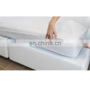 Nonwoven Disposable Medical Fitted Bed Sheet Flat Sheet,fitted Bed Sheet(elastic on Two Sides) 10,000pcs 90*235cm MT-BLC01 thumbnail-3