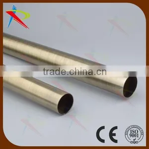 Decorative Plated Bronze Iron Curtain Pole thumbnail-4