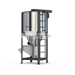 CE Standard 304 Stainless Steel Plastic Granules Mixing Machine Plastic Pellets Mixture Vertical Plastic Mixer P10 Machine thumbnail-3