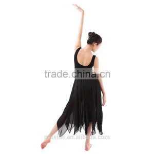 Ballet Ballroom Leotard With Chiffon Long Skirt (4313) thumbnail-3