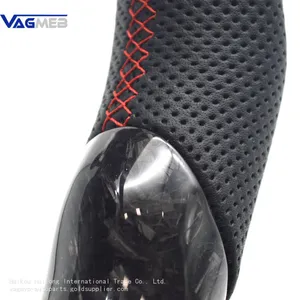 For Audi A4 B9 S4 RS4 Carbon Fiber Steering Wheel Red Line With Paddle Assembly Accessories thumbnail-2