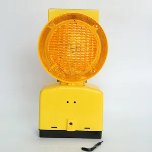 Solar Road Traffic Safety Barricade Warning Light Solar Flashing Warning Lights thumbnail-1