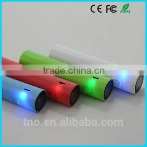 2600mAh Slim Portable Power Bank With Led Light for Smart Phone thumbnail-2