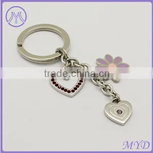 Fashion Star Dangle Stainless Steel Key Chain Jewelry thumbnail-5