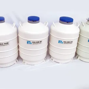 Transport Style Cryogenic Ln2 Dewar Vessels of Animal Semen Artificially Inseminated Yds-50b thumbnail-2