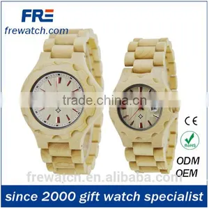 Italy Quality Natural Wooden Watch Antique Color Bewell Wooden Watch we Wood Watch thumbnail-6