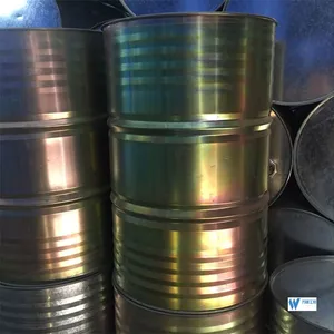 200L Big Hoop Iron Drum With Hoop Opening Iron Drum Wholesale Necking Inner Coating Drum Supplied in Wan Shuo. thumbnail-5