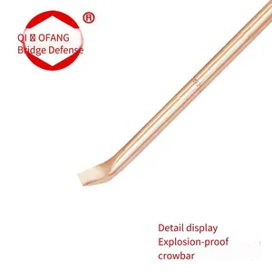 Explosion-proof Crowbar Made of Beryllium Bronze and Aluminum Bronze, Qiaofang Brand Non-sparking Tool thumbnail-2